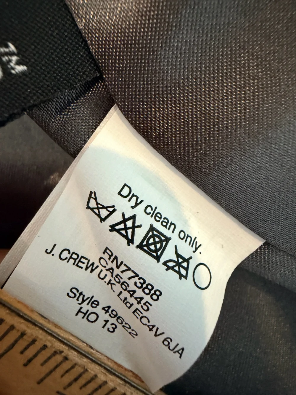 J. Crew Classic Lady Day Coat Italian Double Cloth Thinsulate Size 6 - Picture 6 of 9